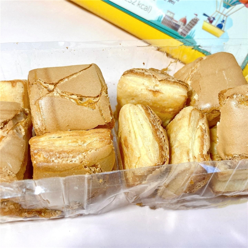 韩国进口零食samlip三立原味焦糖千层酥饼干蜂蜜油果传统迷你糕点 - 图2