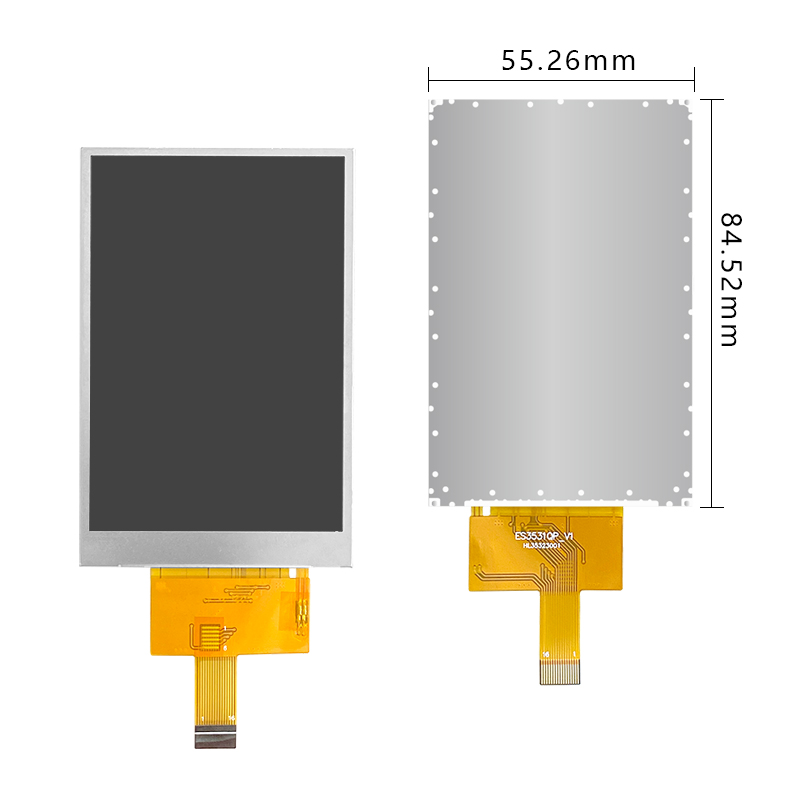 3.5寸TFT液晶显示屏IPS全视角带5点电容触摸SPI串口LCD彩屏GT911 - 图3