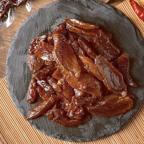 路路休闲食品手撕肉干鸭肉零食60g内独立包装办公休闲看剧小吃 - 图2