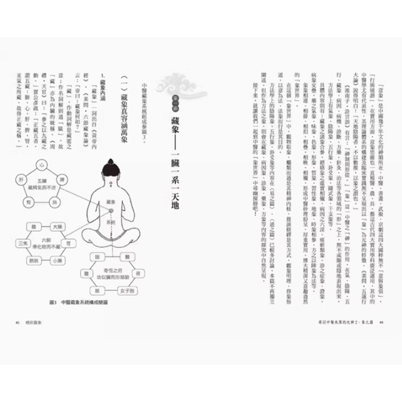 【预售】台版 中医经典套书 《寻回中医失落的元神》+《简明人体经络与常用穴位图册》畅*经典版 积木文化 医疗保健书籍