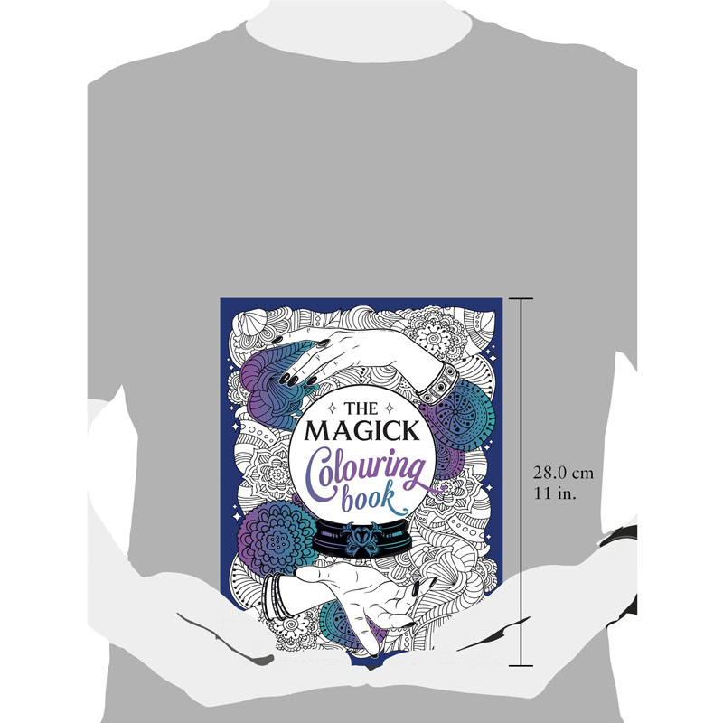 【预售】英文原版The Magick Coloring Book A Spellbinding Journey of Color and Creativity魔法涂色书 绘画涂色艺术书籍 - 图1