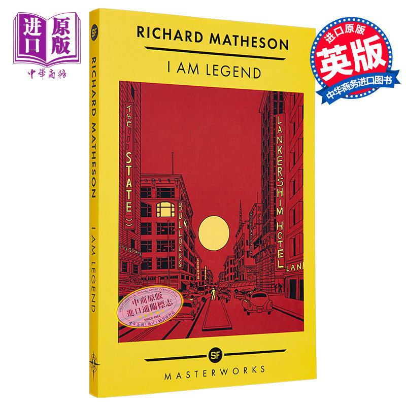 我是传奇 科幻大师佳作系列 I Am Legend The Best of the SF Masterworks 英文原版 Richard Matheson 雨果奖得主【中商原版