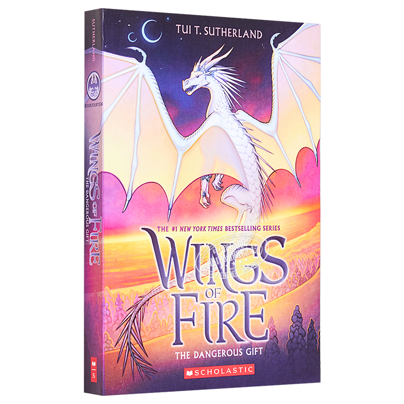 现货火翼飞龙14危险的礼物平装英文原版 The Dangerous Gift Wings of Fire Book 14 Tui T Sutherland【中商原版】-图3