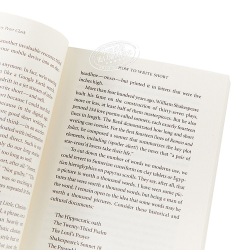 精简写作 How to Write Short Word Craft for Fast Times【中商原版】英文原版 Roy Clark - 图2