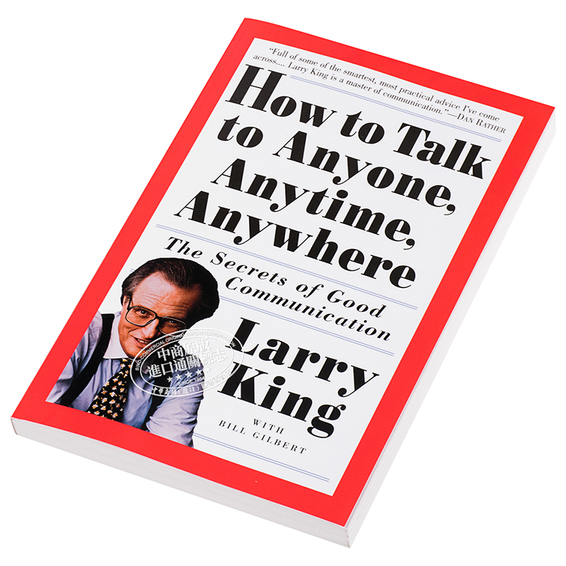 现货 【中商原版】高效交流的秘诀 英文原版 How to Talk to Anyone, Anytime, Anywhere  Larry King  Crown Publications - 图1