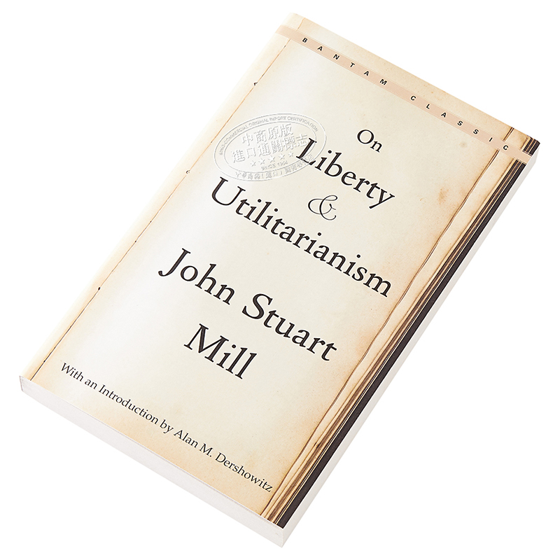 现货 【中商原版】论自由 英文原版 经典文学 On Liberty and Utilitarianism (Bantam Classics) John Stuart Mill - 图1