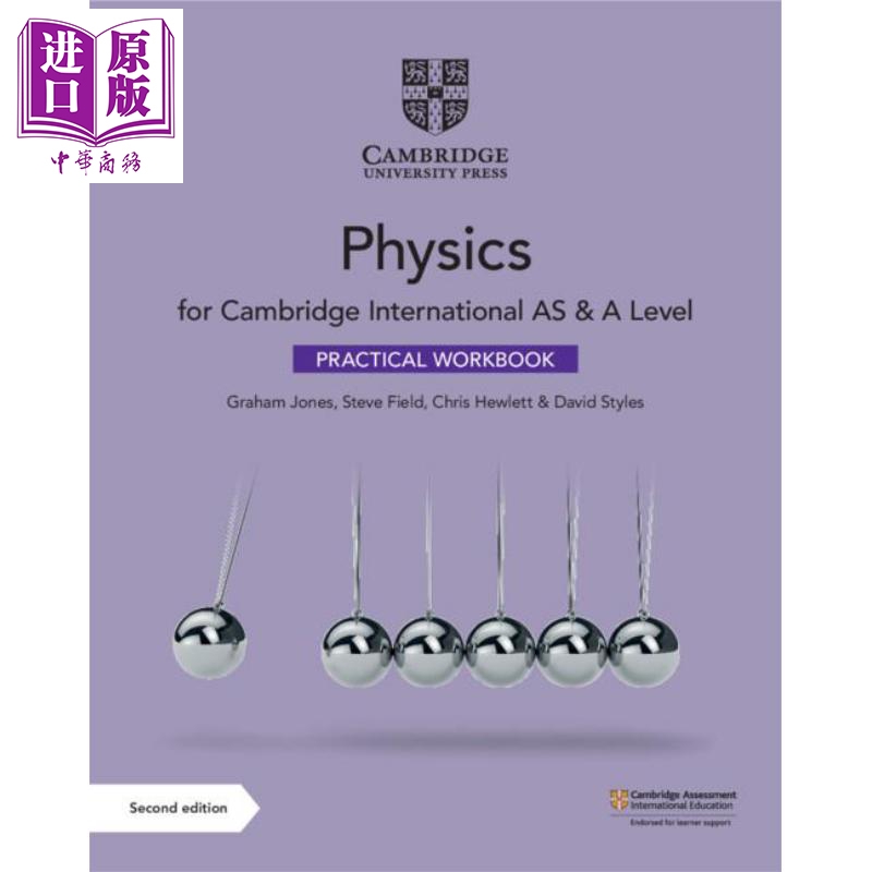 Cambridge International AS&A Level Physics Coursebook/Practical Workbook/Workbook 剑桥物理教材/练习册可选【中商原版 - 图1