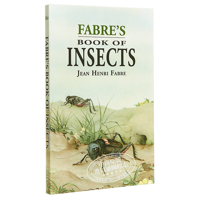 预售 昆虫记原版 法布尔昆虫记 豆瓣高分 英文原版 Fabre's Book of Insects Fabre【中商原版】 - 图3