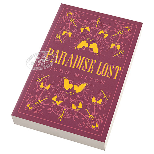 预售 弥尔顿：失乐园 英文原版 Alma Classics: Paradise Lost 经典文学 Milton John 【中商原版】 - 图1