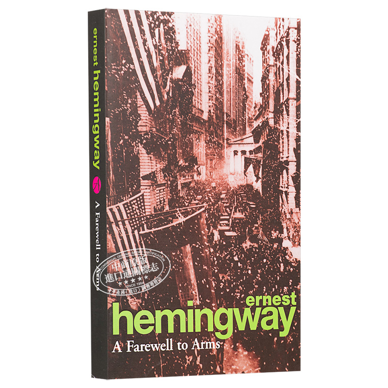 预售 永别了，武器  英文原版 长篇小说  A Farewell To Arms 海明威早期代表作 以战争与爱情为主线，吟唱了一曲哀婉动人的悲歌