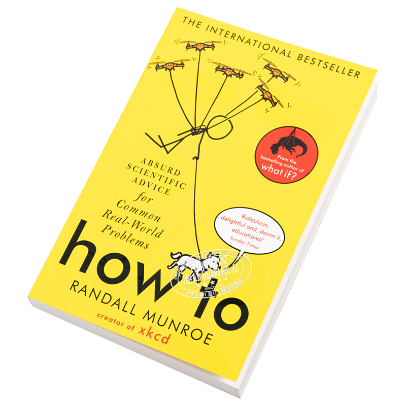 预售 兰道尔 如何不切实际地解决实际问题 How To Absurd Scientific Advice 英文原版 Randall Munroe【中商原版】 - 图2