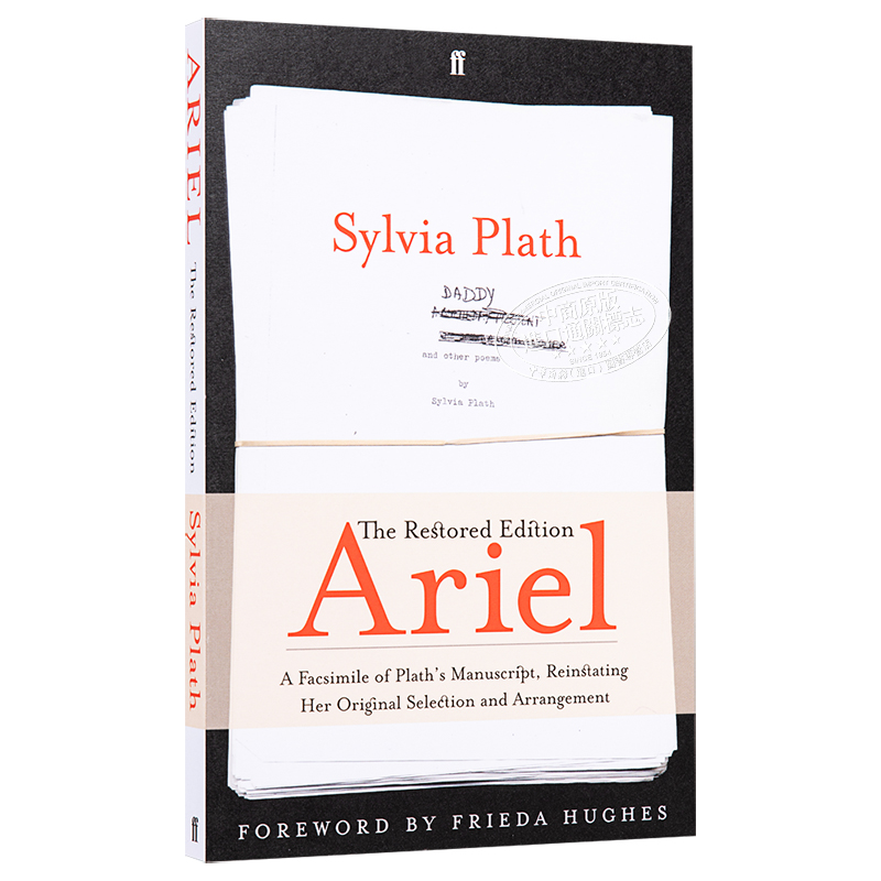 现货 西尔维娅普拉斯诗集:爱丽尔 英文原版 Ariel 修订版美国诗人 Sylvia Plath 【中商原版】费伯诗歌 - 图3