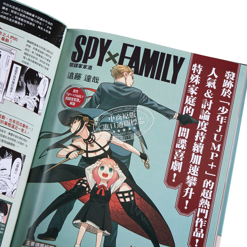 现货 画集 TV动画 SPY×FAMILY 间谍家家酒 第一季公式导读 ANIMATION×1st MISSION 远藤达哉 台版画册书 东立出版【中商原版】 - 图2