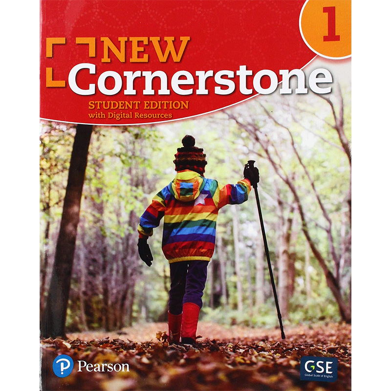 现货 New Cornerstone, Grade 1 A/B Student Edition 英文原版 美国ESL综合小学教材New Cornerstone学生书 第1级+电子资源 - 图0