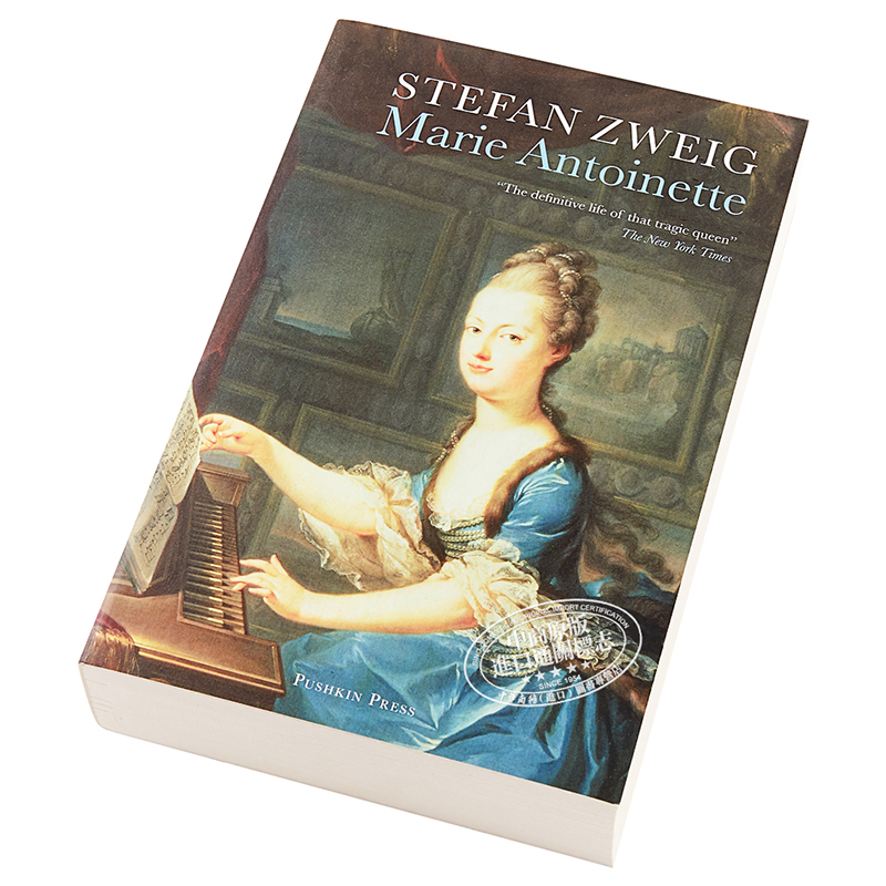 现货 茨威格 断头王后 玛丽王后的 后岁月 豆瓣阅读 英文原版 Marie Antoinette Stefan Zweig【中商原版】