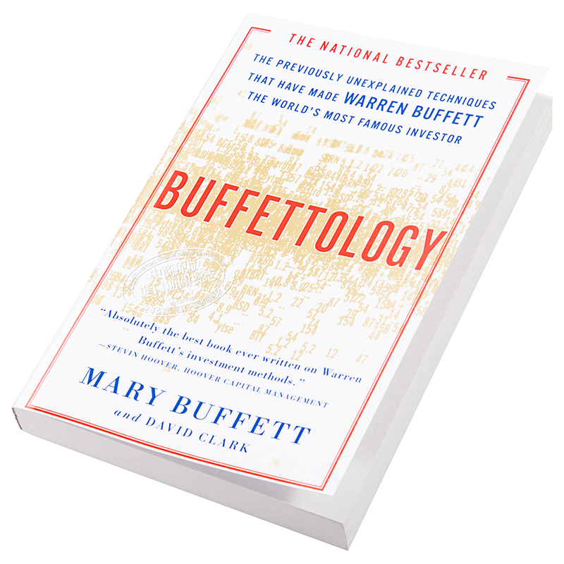 预售 【中商原版】巴菲特学 英文原版 Buffettology Mary Buffett Scribner 金融经济读物 - 图1