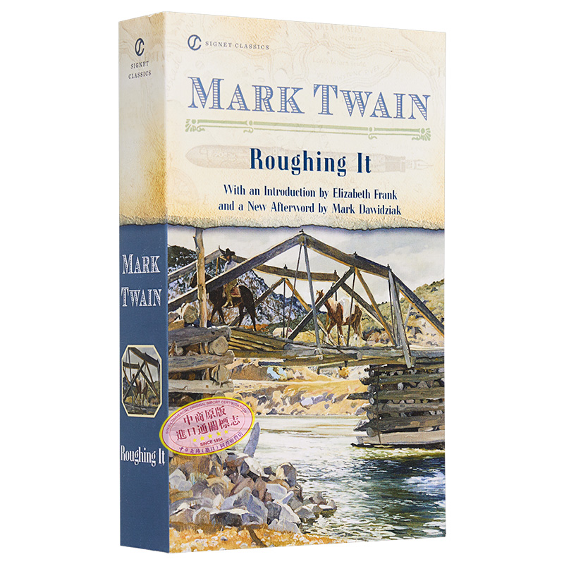 现货 【中商原版】苦行记 英文原版 Roughing It Mark Twain Signet Classics 散文 艰苦岁月 马克吐温世界名著 - 图3