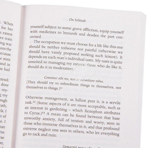 Penguin Great Ideas : On Solitude 英文原版 蒙田：论独处 Michel De Montaigne【中商原版】 - 图2