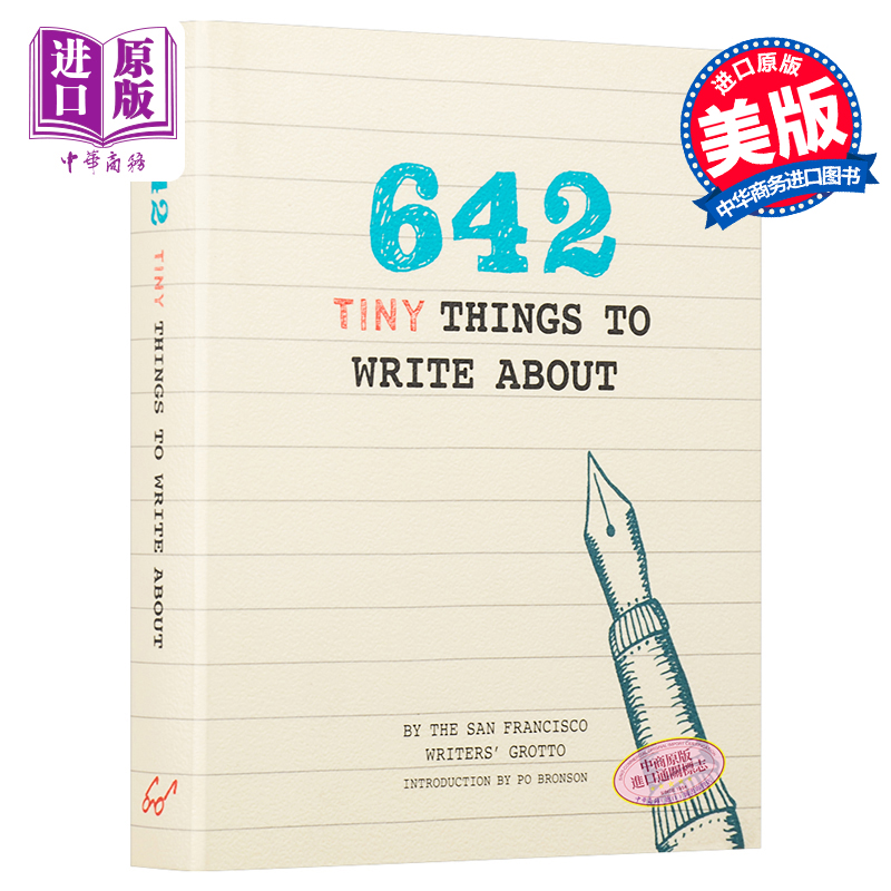 现货 【中商原版】642件小东西：写 英文原版 642 Tiny Things to Write About - 图0