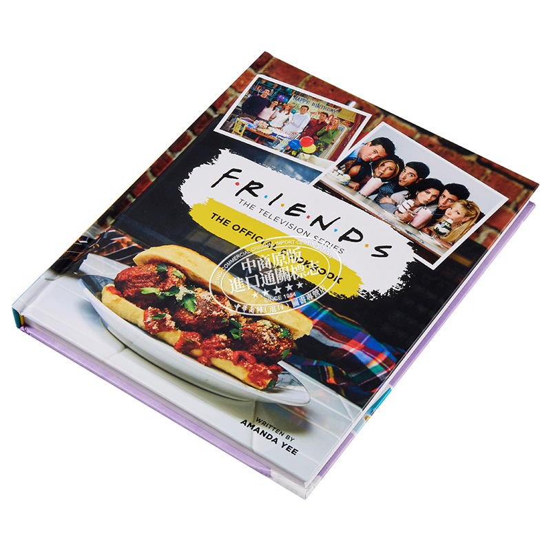 现货 老友记官方食谱 精装全彩 英文原版 Friends: The Official Cookbook【中商原版】 - 图1