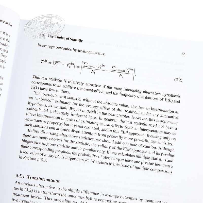 【中商原版】统计的因果推论、社会和生物医学:入门 英文原版 Causal Inference for Statistics, Social, Biomedical Scien - 图1
