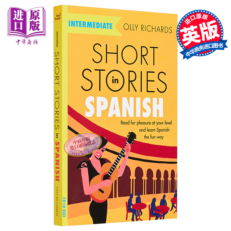 适合中级学者的西班牙语短篇故事 Short Stories in Spanish for Intermediate Learners 英文原版 Olly Richards【中商原版? - 图0