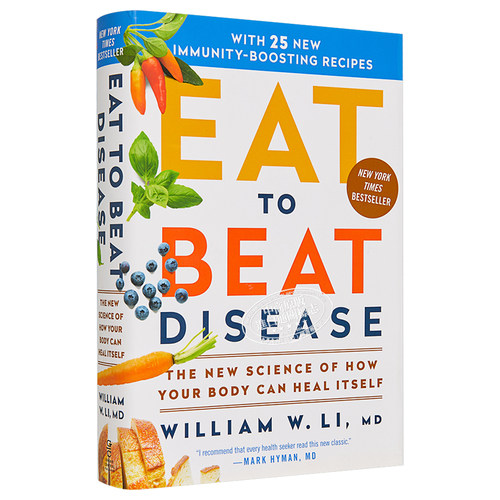 吃出自愈力 哈佛医学专家讲述饮食的神奇作用 英文原版 Eat to Beat Disease William W Li【中商原版】 - 图3