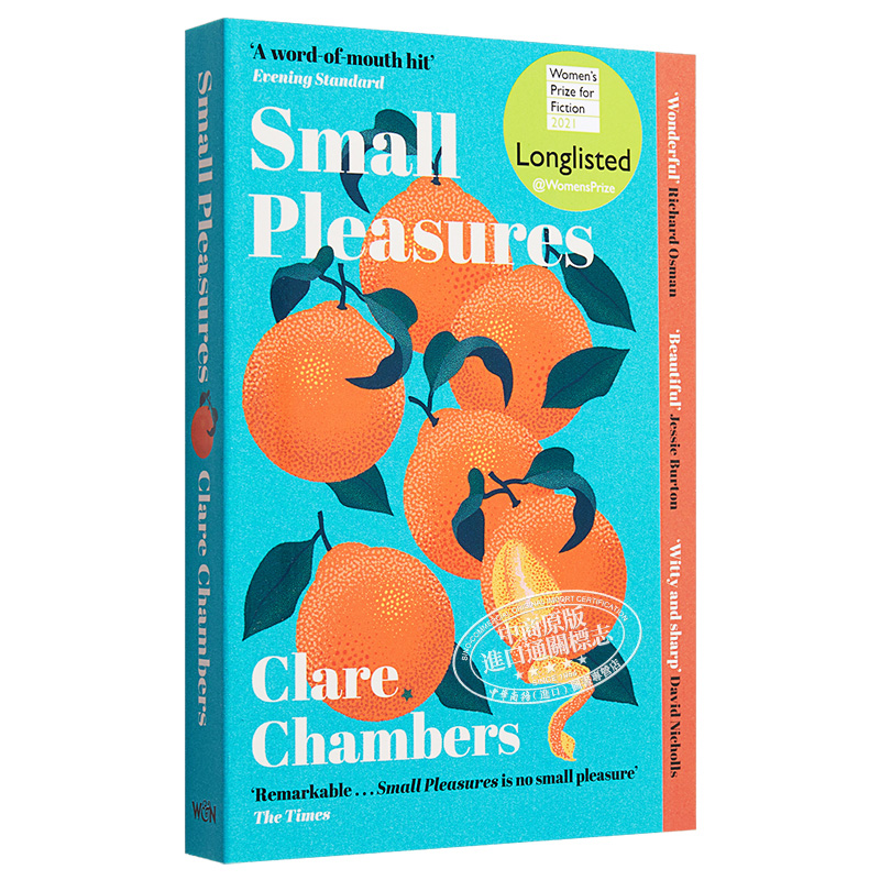 现货 小欢愉 英文原版 Small Pleasures Clare Chambers 入围百利女性小说长名单 【中商原版】 - 图3