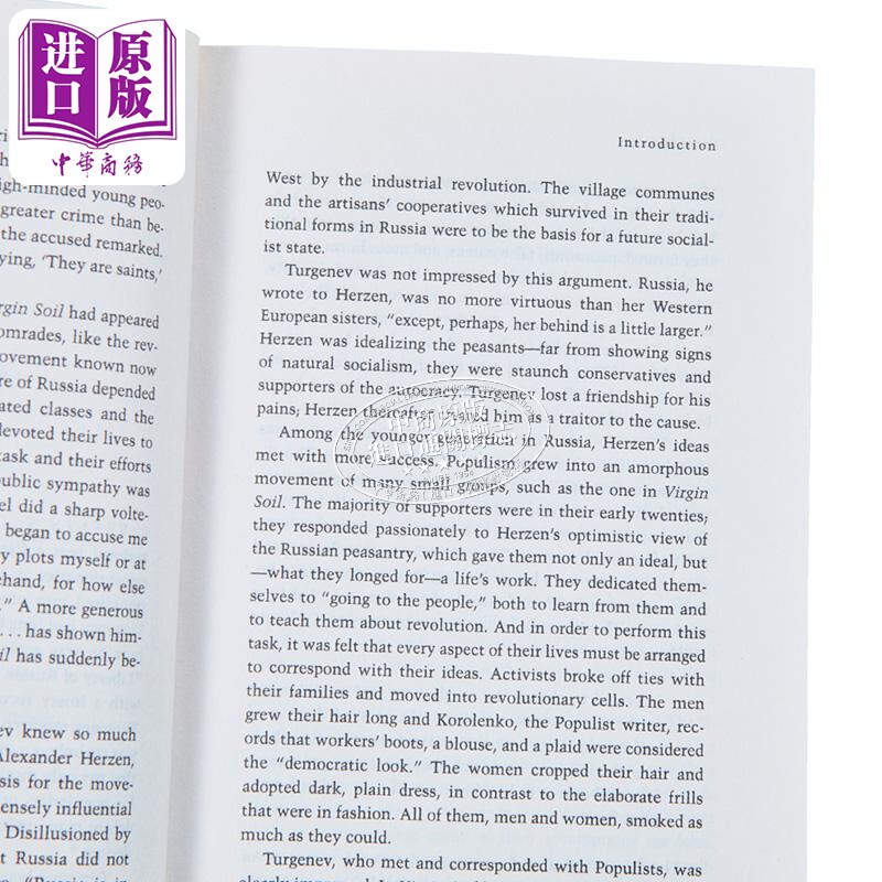 NYRB 纽约书评系列 处女地 屠格涅夫 Virgin Soil 英文原版 Ivan S Turgenev 俄罗斯小说家 父与子作者【中商原版】