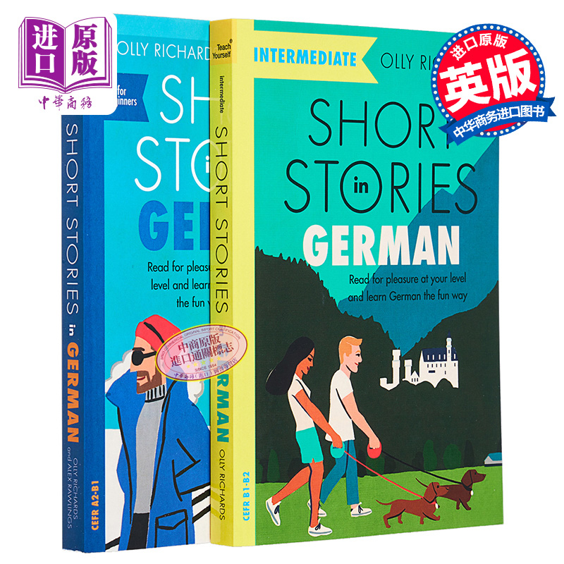 预售 适合德语学者的短篇故事  Short Stories in German for Foreign Language Learners 英文原版 Olly Richards【中商原版】 - 图0