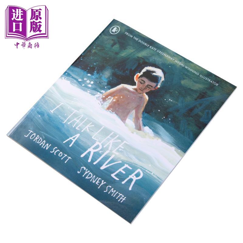 预售 I Talk Like a River 我说话像河流 2024国际安徒生得主Sydney Smith 格林威奖名家 英文原版故事绘本 3-7岁【中商原版】 - 图0