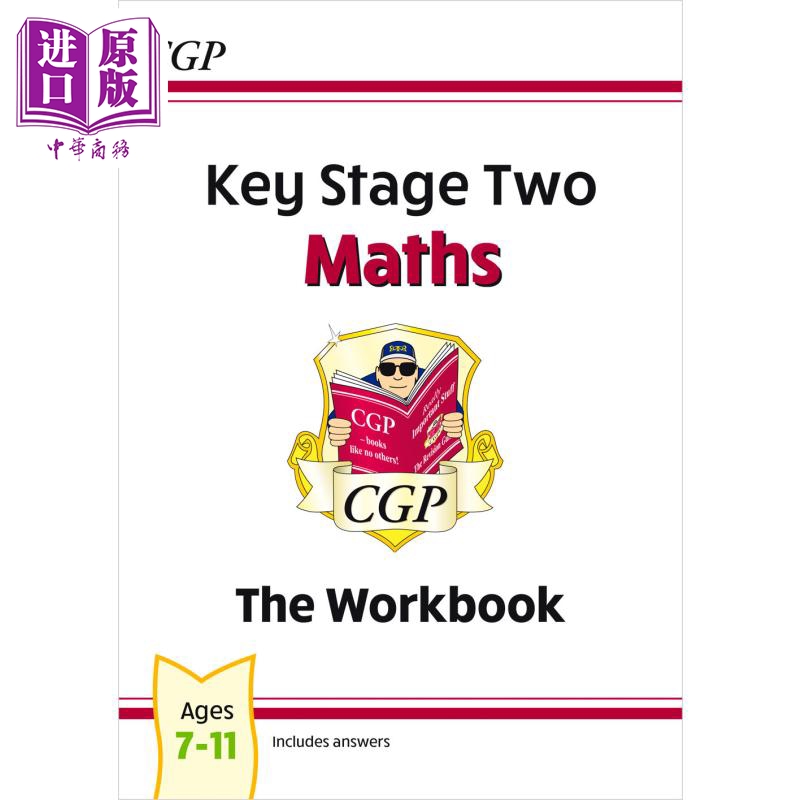 现货 英国CGP原版 KS2 数学 英语 语法标点拼写 练习册套装3册 7-11岁 Year 3-6 小学3 4 5 6年级 英文原版【中商原版】 - 图2