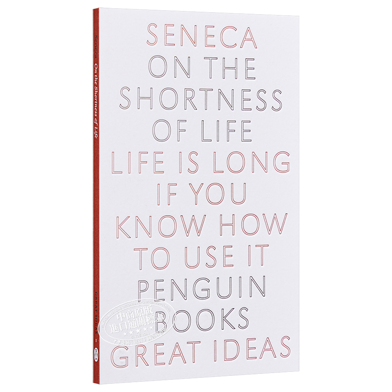 现货 塞内卡：论生命之短暂 英文原版 Penguin Great Ideas : On the Shortness of Life Seneca【中商原版】 - 图3