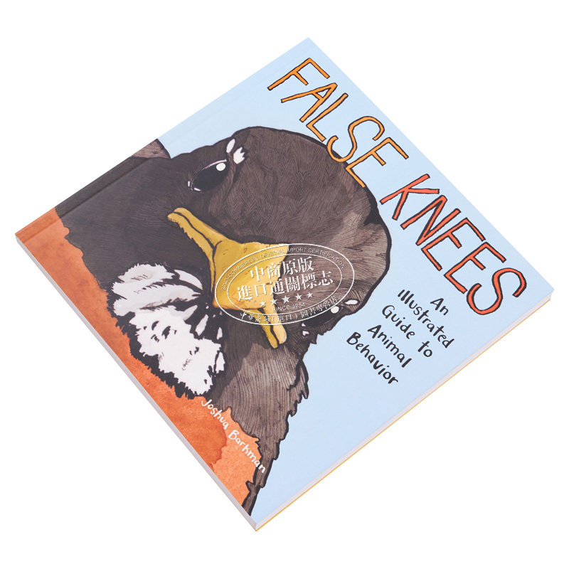 预售 我能有什么坏心思呢 去码头整点薯条原著漫画 False Knees英文版 蠢萌小动物绘本漫画书 英文原版 Joshua Barkman【中商原版? - 图1