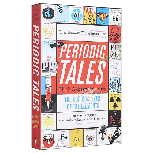 预售 元素周期表的故事 元素的奇妙生活 英文原版 Periodic Tales The Curious Lives of the Elements Hugh Aldersey-Williams - 图3