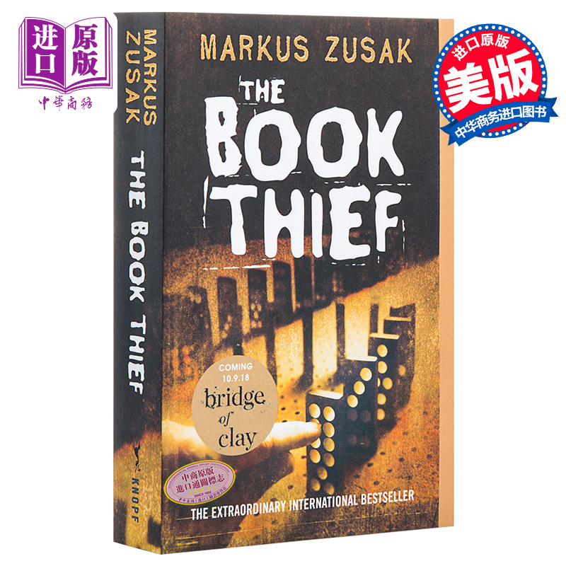 现货 偷书贼 英文原版 the book thief 电影原著小说 Markus Zusak 马库斯·苏萨克【中商原版】 - 图0