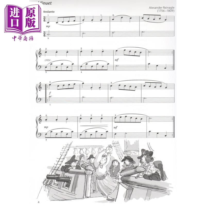 Piano Time Pieces 2钢琴时间乐曲2五线谱乐谱儿童音乐启蒙教材牛津英国皇家音乐英皇 ABRSM考级 6岁以上【中商原版】-图2