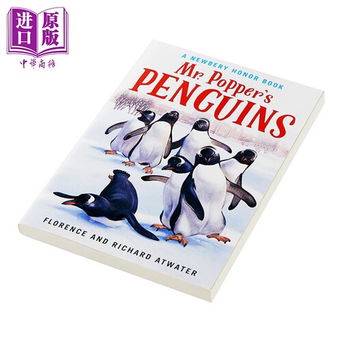 纽伯瑞儿童文学奖获奖 英文童书 波普先生的企鹅 Mr. Popper's Penguins 英文原版 儿童文学 进口图书【中商原版】 - 图3