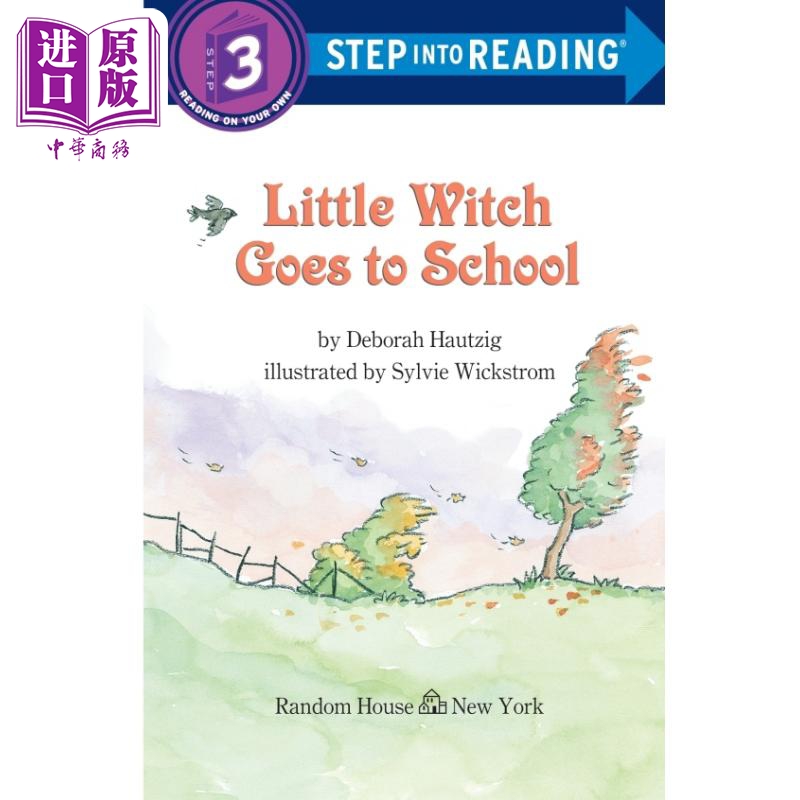 Step into Reading Step 3 Little Witch Goes To School 兰登阅读进阶3：小精灵去上学 英文原版 儿童绘本 分级阅读【中商原 - 图0