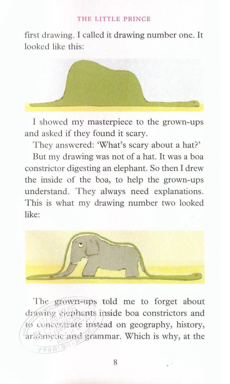 the little prince小王子英文版彩色插图 小王子珍藏版精装插画 小王子绘本 小王子正版书籍英文版 小王子英文原版书籍 小王子周边 - 图1