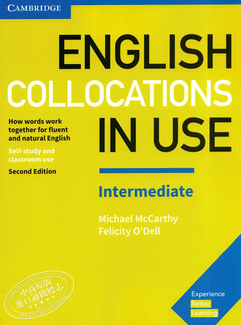 现货 剑桥中级英语搭配（配答案）英文原版English Collocations in Use Intermediate - 图0