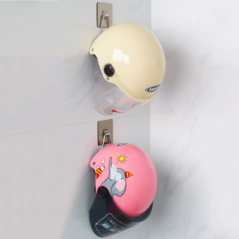 电动车头盔架子壁挂放头盔免打孔挂帽子收纳架摩托安全帽挂架挂钩,淘宝优惠券,粉丝福利购,淘宝优惠卷