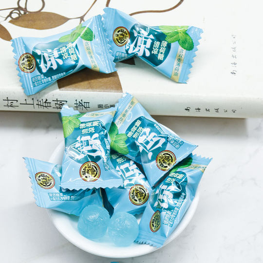 Hsu Fuji Mint Candy Altmodische stark kühlende Hartbonbons Bulk Casual Snacks Hochzeitssüßigkeiten Empfangssüßigkeiten Großhandel