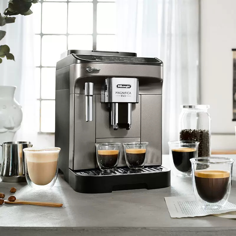 Delonghi/德龙 Emax/pro全自动意式咖啡机家用小型办公室研磨一体 - 图2