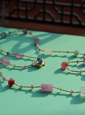 陶乐溪珠宝紫水晶九紫离火项链