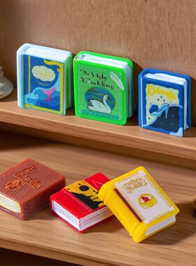 微景观创意怀旧童话书系列摆件