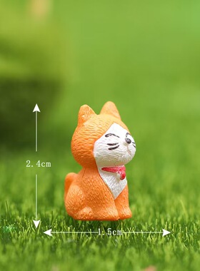 新款可爱卡通猫咪微景观装饰摆件