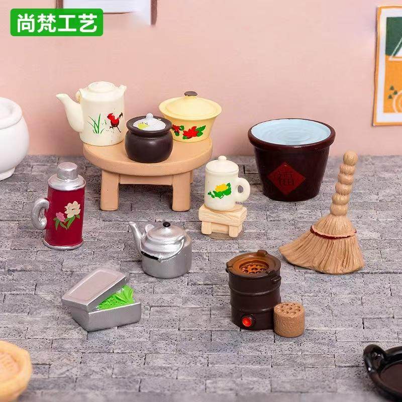 微景观复古年代怀旧生活用品微缩模型 娃娃屋diy装饰品配件小摆件,淘宝优惠券,粉丝福利购,淘宝优惠卷