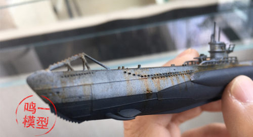 小号手 83505 拼装模型 1/350德国U-7C型潜艇 附蚀刻片 - 图1