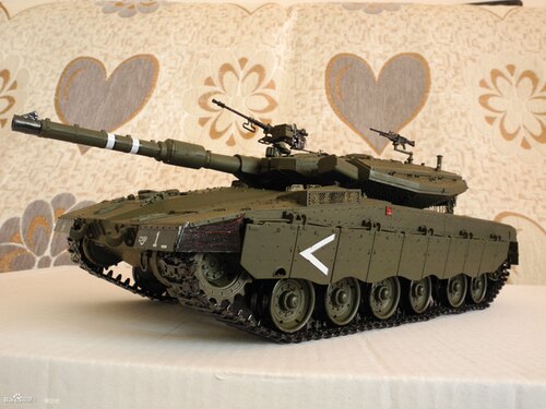 【鸣一包邮】HobbyBoss  82476 “梅卡瓦”3D坦克(低强度作战型) - 图1